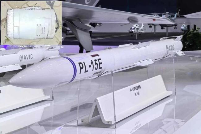 大V：印境内PL-15E残骸带有AESA雷达 空中猎手一鸣惊人