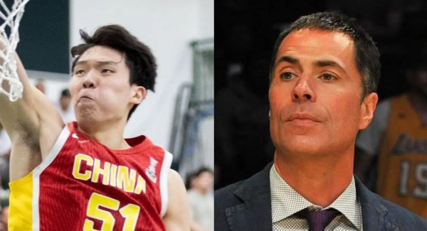 51我要配资 美媒建议湖人选择杨瀚森！55号签已得不到他？或需向上交易选秀权