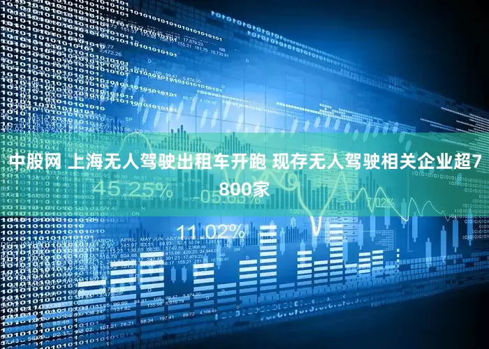 中股网 上海无人驾驶出租车开跑 现存无人驾驶相关企业超7800家