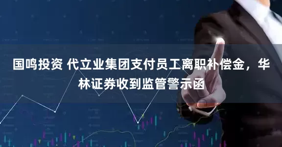 国鸣投资 代立业集团支付员工离职补偿金,华林证券收到监管警示函
